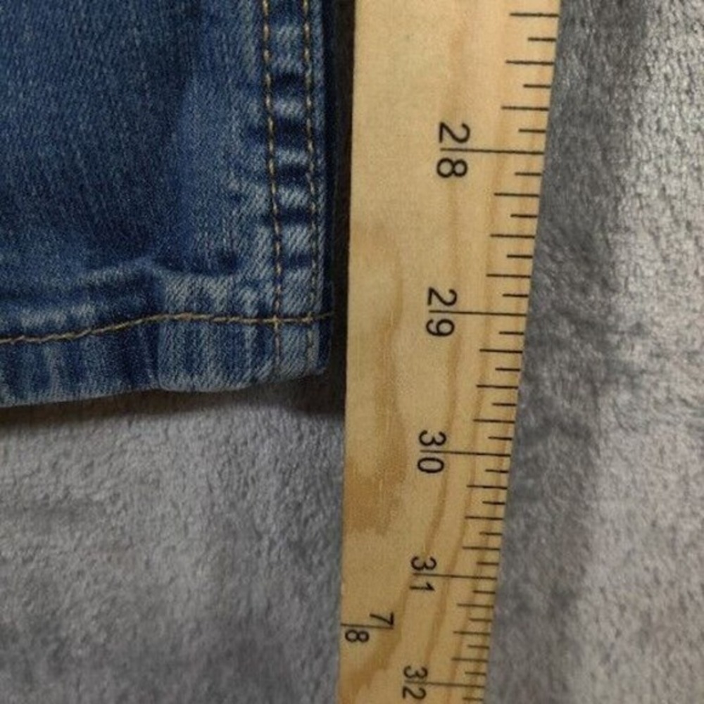 Levis Jeans Mens Size 38x32 Blue 514 Adult‎ Classic Straight Fit Cotton Blend - Picture 4 of 9